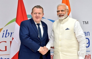 Visit Of Danish PM to India