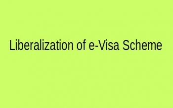 Liberalization of e-Visa Scheme