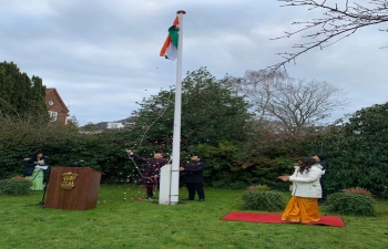 Celebration of 72nd Republic Day at Embassy of India, Copenhagen