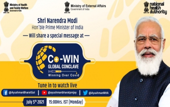 Co-Win Global Conclave on 5th July 2021