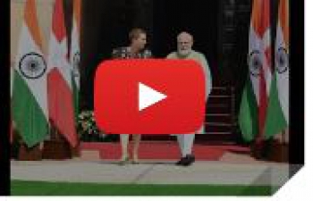 Glimpses of State Visit of Prime Minister of Denmark H.E. Ms. Mette Frederiksen to India (9-11 October 2021)