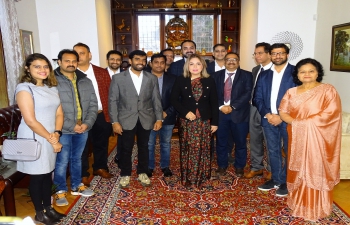 Ambassador Pooja Kapur hosted representatives from cultural, business, community, academic and sports fields for a stimulating exchange of ideas on Azadi Ka Amrit Mahotsav celebrations in Denmark and on how to further energize the India-Denmark relationship