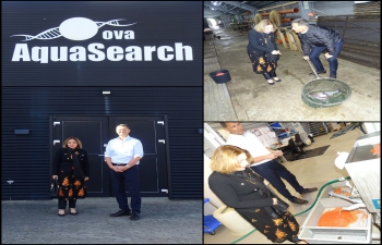 Ambassador Pooja Kapur visited AquaSearch ova ApS, an advanced Aquaculture facility in Billund