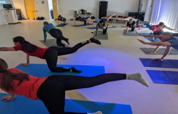 For the first time ever, International Day of Yoga was celebrated in the world’s largest island, Greenland. IDY celebrations in Ilulissat coincided with Greenland's National Day.