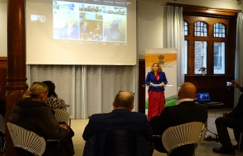 Roadshow promoting Uttar Pradesh State Global Investors Summit 2023 held in Copenhagen.