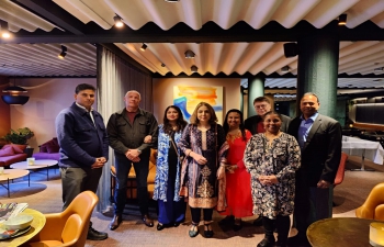 Ambassador Pooja Kapur met the small but dynamic Indian diaspora in the Faroe Islands