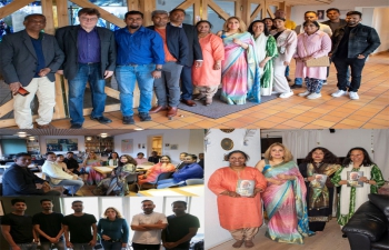 Ambassador Pooja Kapur interacted with the dynamic Indian community in the Faroe Islands.