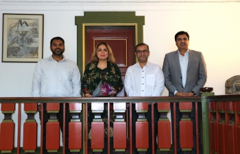 Leaders of the Gujarati Samaj, Denmark met Ambassador Pooja Kapur at India in Denmark (Embassy of India, Copenhagen). They discussed various community activities and initiatives. 