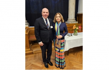 Ambassador Pooja Kapur was honoured to exchange New Year greetings with the Speaker of the Danish Parliament, H.E. Søren Gade at Christiansborg Palace.