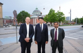5th Meeting of India-Denmark Joint Working Group on Shipping  co-chaired by Additional Secretary R.K. Sinha, Ministry of Ports, Shipping & Waterways and DG Andreas Nordseth, Danish Maritime Authority 