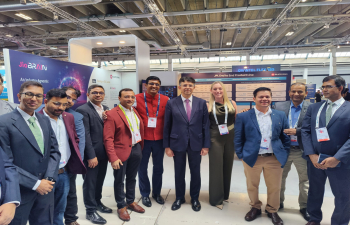 Amb Manish Prabhat visited #DTW24 #Ignite organised by TM Forum