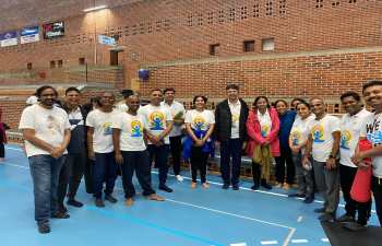 The 10th #InternationalDayofYoga  was celebrated in Aarhus