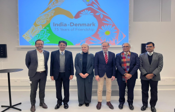 IndiaInDenmark & Danish Energy Agency commemorated the 75th anniversary of India-Denmark diplomatic relations